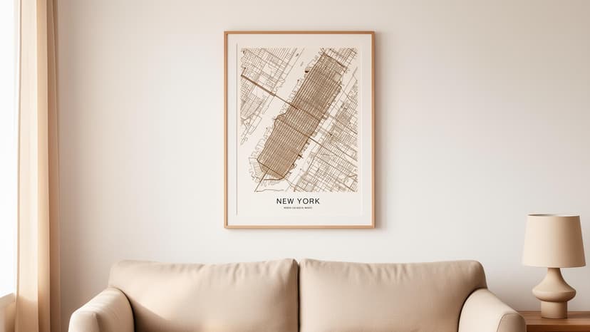 David R.'s custom map poster